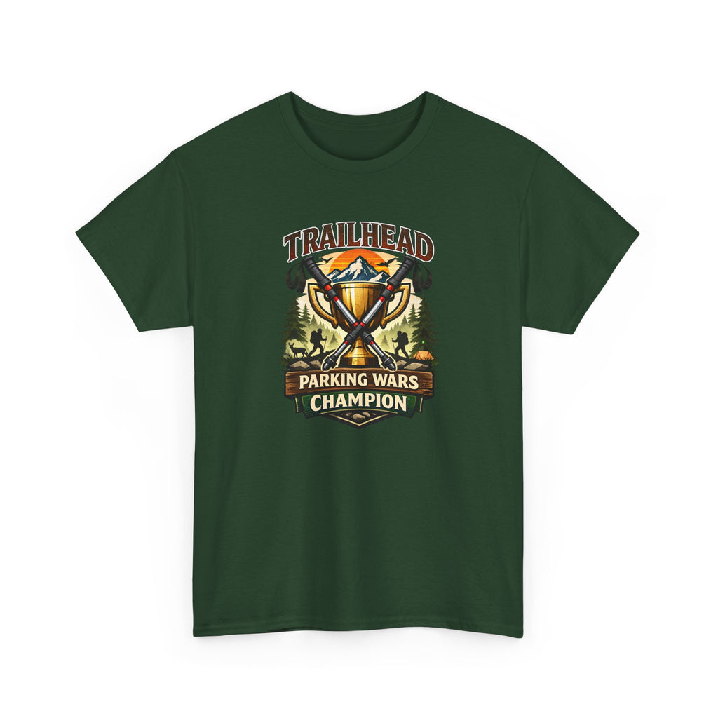 Trailhead 'Parking Wars Champion' T-Shirt — Outdoor Camping Adventure Tee