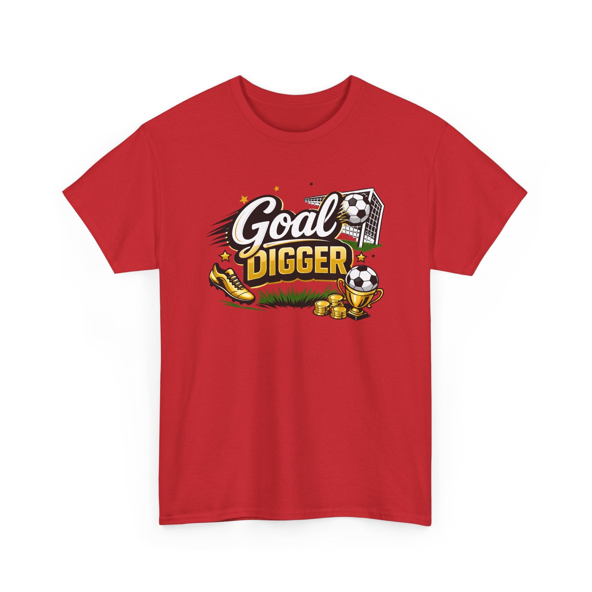 Goal Digger Soccer T-Shirt — Motivational Soccer Player Tee