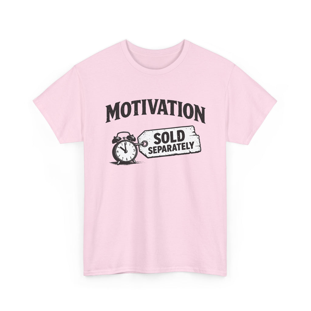 Motivation Sold Separately - Funny Vintage Graphic Tee