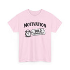 Motivation Sold Separately - Funny Vintage Graphic Tee