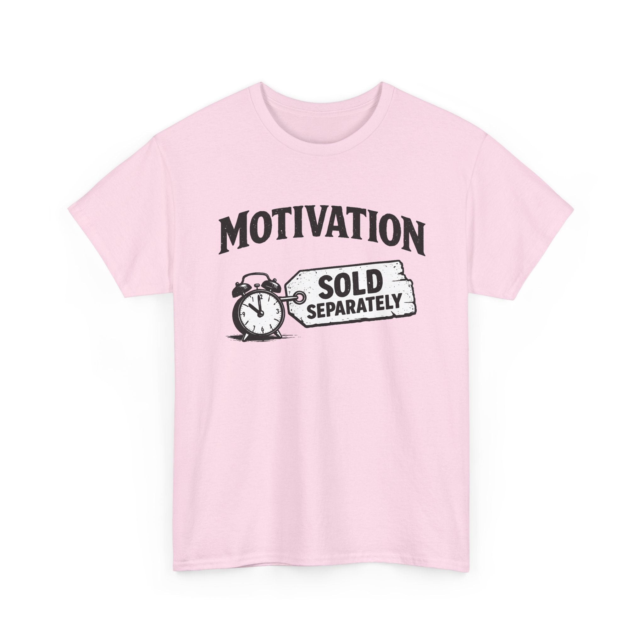 Motivation Sold Separately - Funny Vintage Graphic Tee