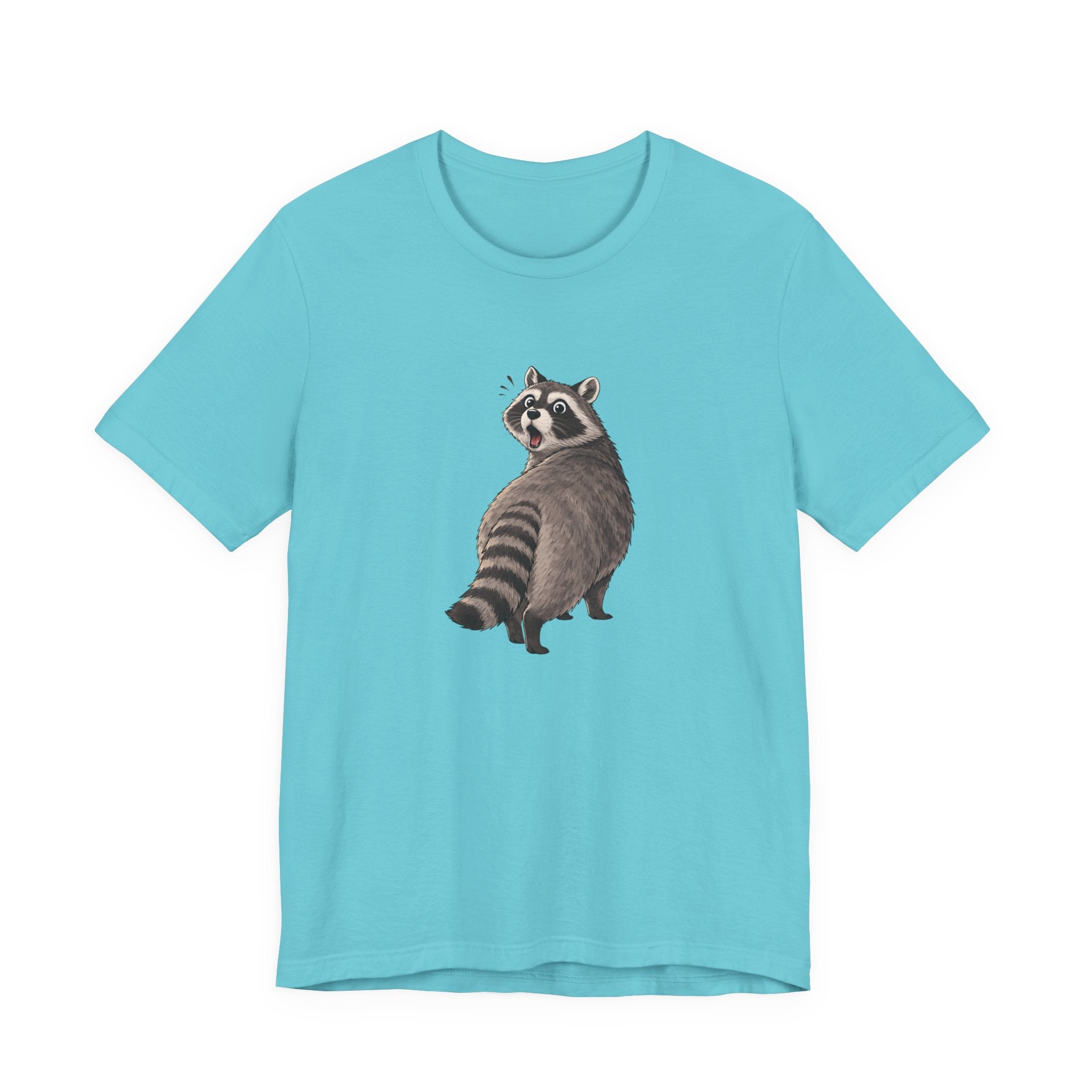 Raccoon Lookover T‑Shirt — Funny Woodland Animal Tee