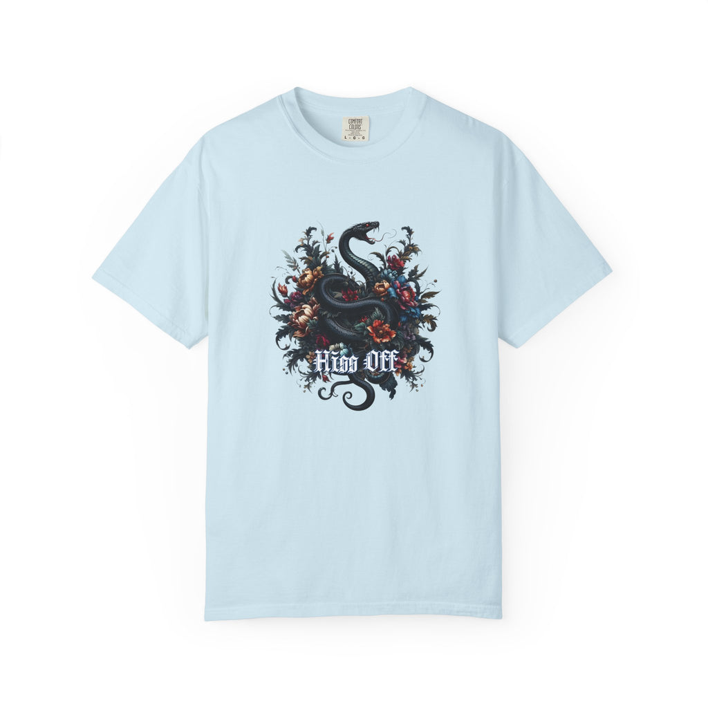 Snake Floral 'Hiss Off' T-Shirt