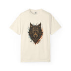Wolf Head Graphic T-Shirt — Intricate Tribal Wolf Art Tee