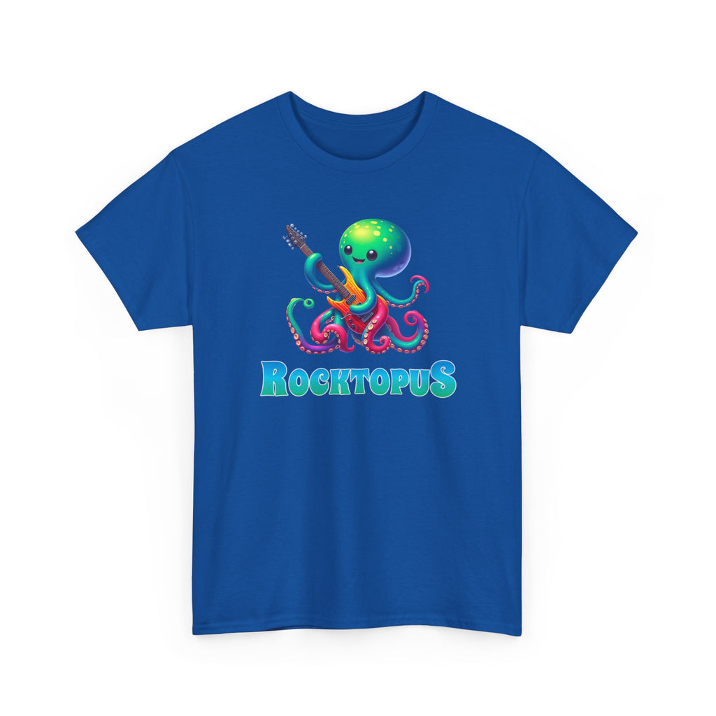 Rocktopus T-Shirt — Cute Octopus Playing Guitar Graphic Tee