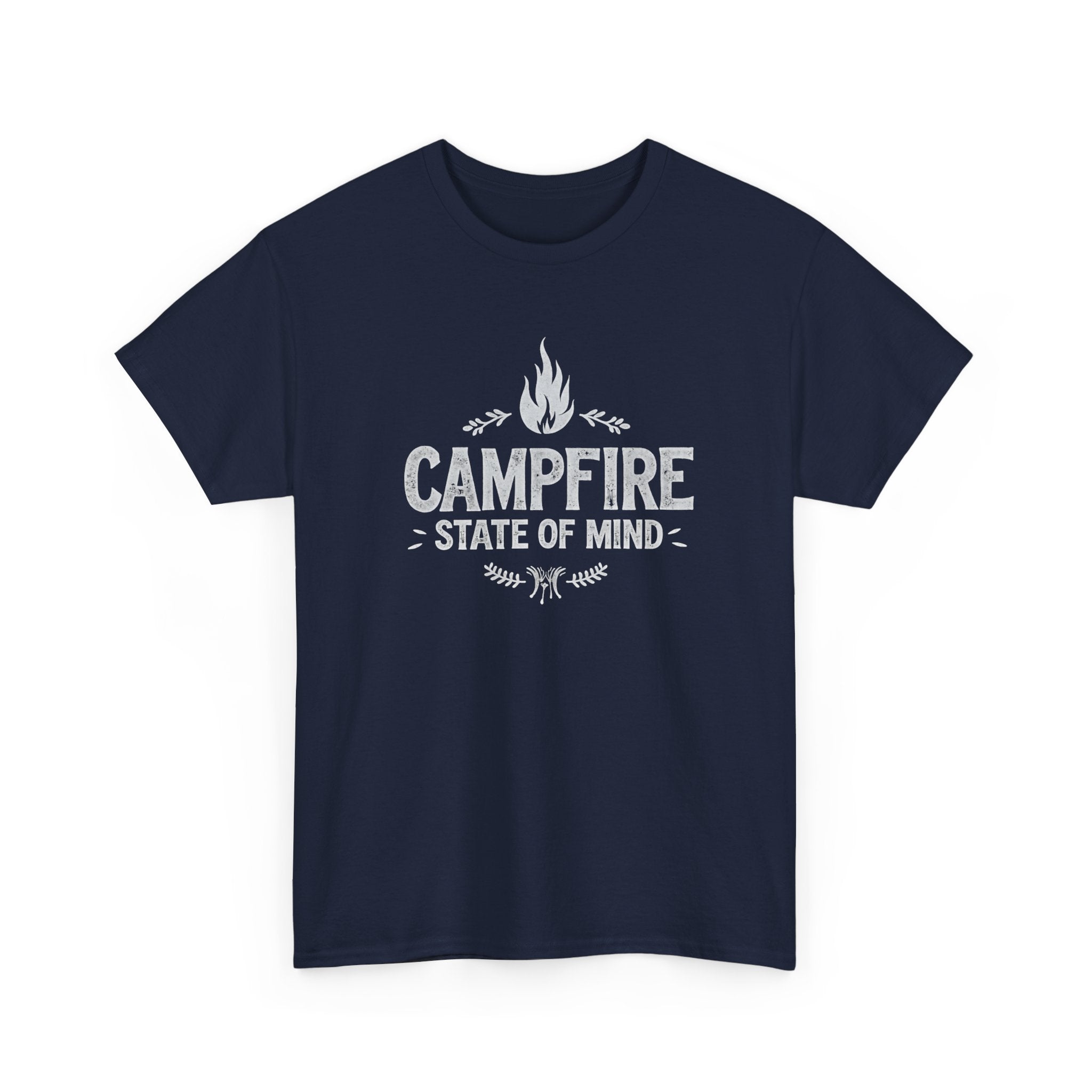 Campfire State of Mind T-Shirt — Outdoor Camping Tee
