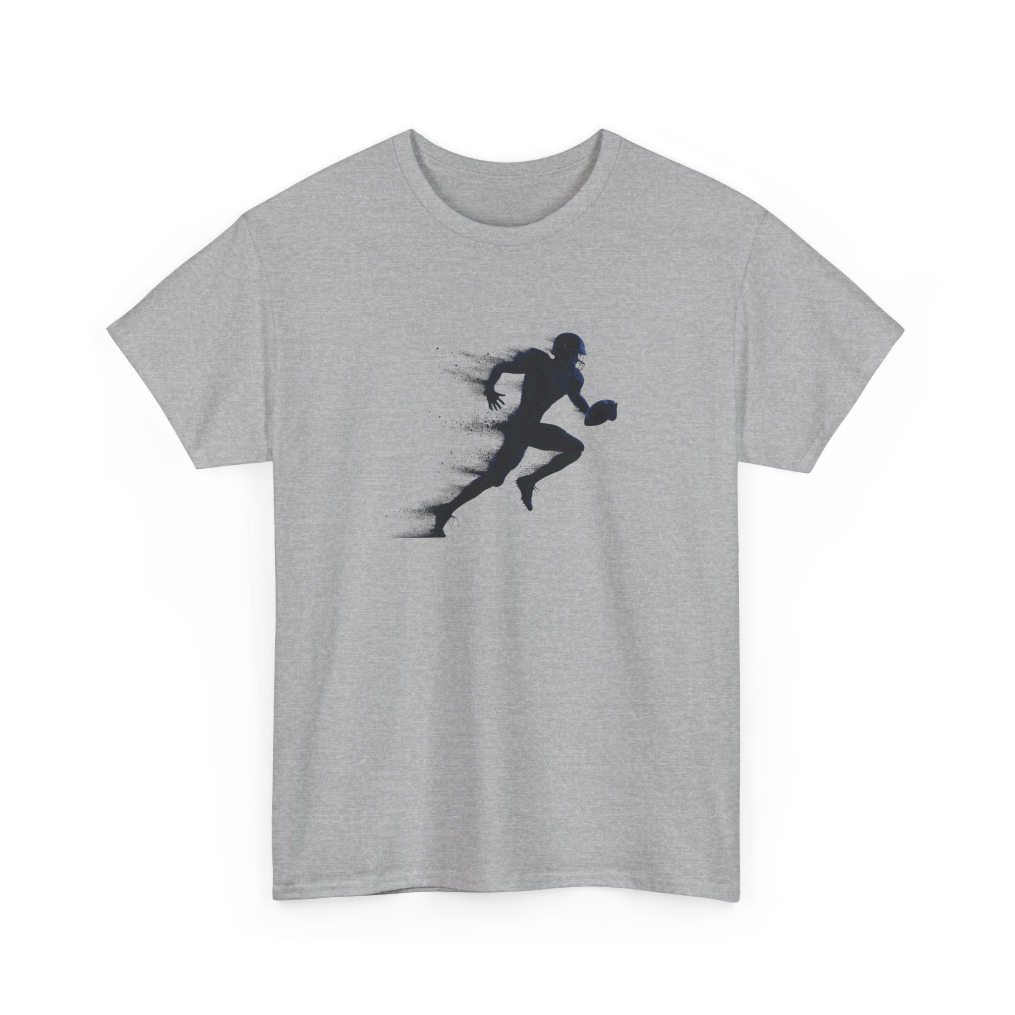 Football Silhouette T‑Shirt — American Football Athletic Graphic Tee