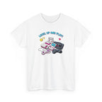 Level Up Retro Gaming T‑Shirt — Vintage Game Console Graphic Tee