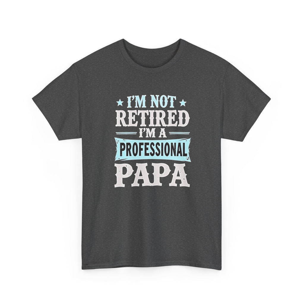 I'm Not Retired I'm A Professional Papa T-Shirt