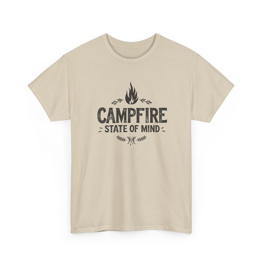 Campfire State of Mind T-Shirt — Outdoor Camping Tee