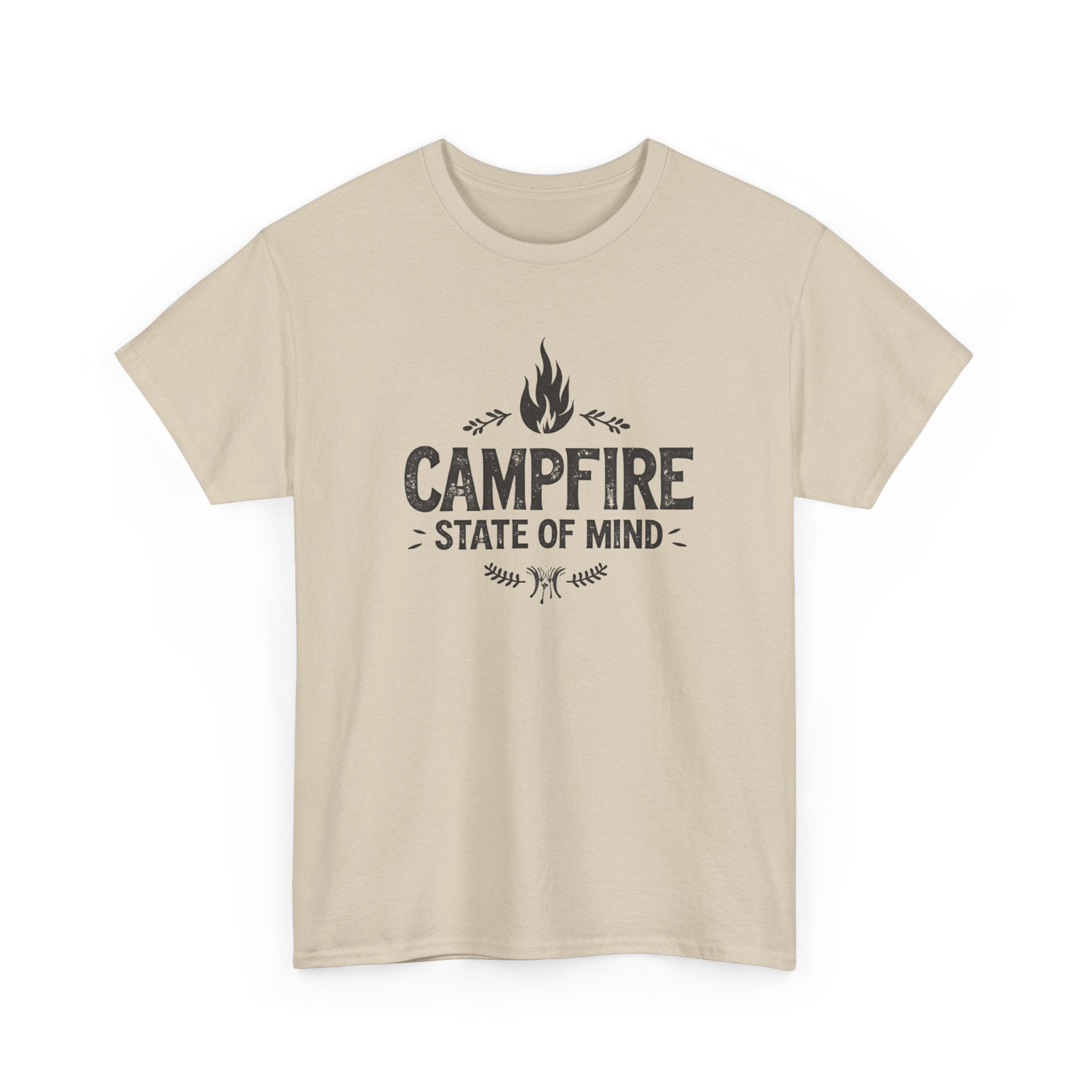 Campfire State of Mind T-Shirt — Outdoor Camping Tee