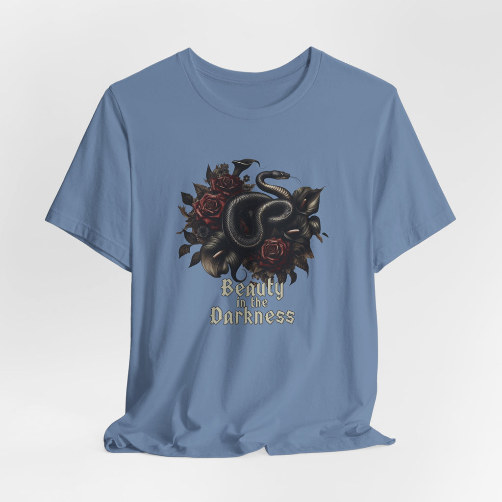 Snake Floral T-Shirt — Beauty in the Darkness Graphic Tee