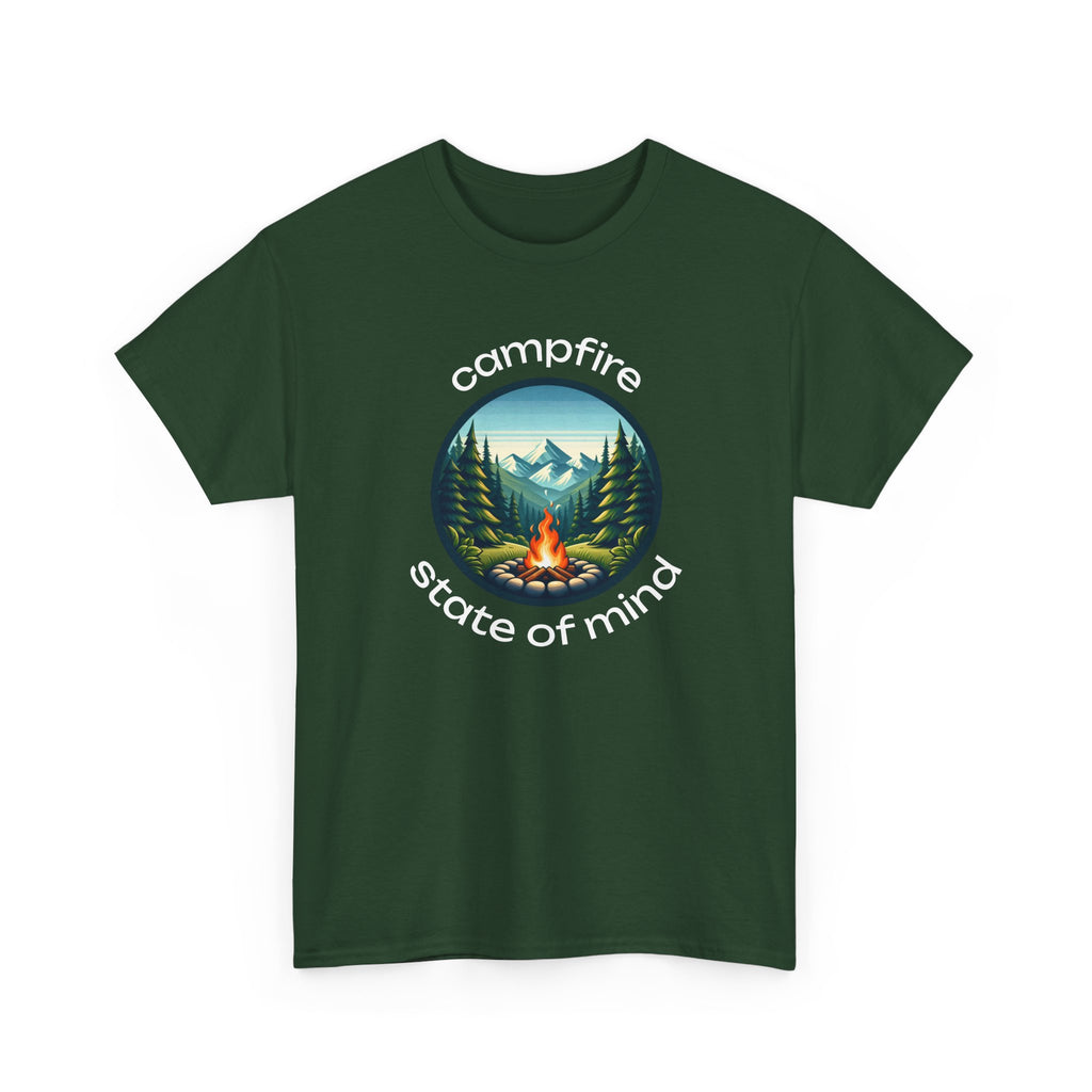 Campfire State of Mind T-Shirt — Outdoor Camping Graphic Tee