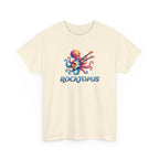 Rocktopus T-Shirt — Colorful Octopus Playing Guitar Tee