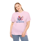 Rocktopus T-Shirt — Colorful Octopus Playing Guitar Tee