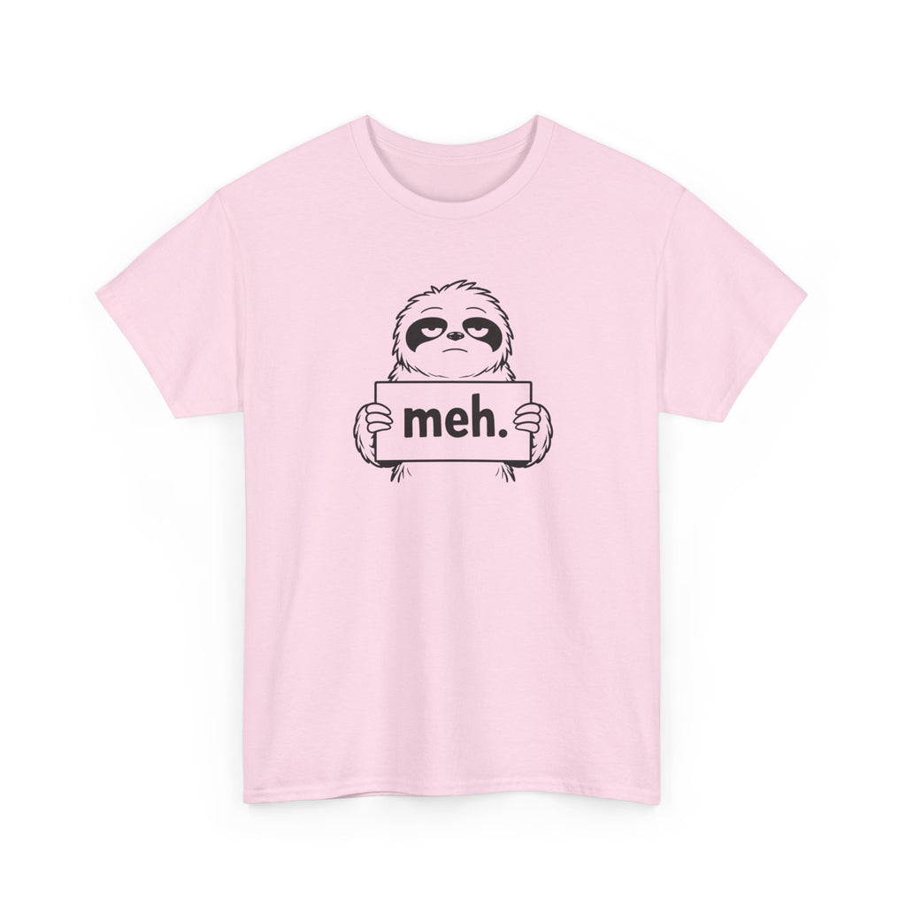 Sloth "meh." Graphic Tee - Cute Casual Funny T-Shirt