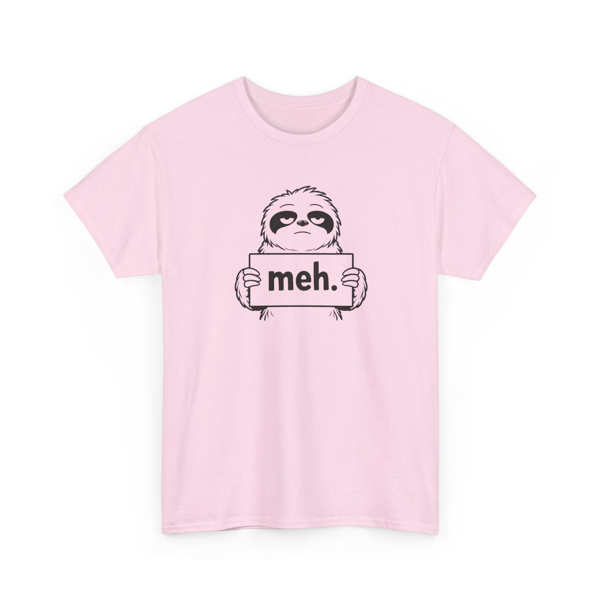 Sloth "meh." Graphic Tee - Cute Casual Funny T-Shirt