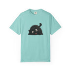 T-Shirt — Playful Black Kitten Graphic Tee