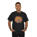 Stay Weird T-Shirt — Retro Rainbow Graphic Tee