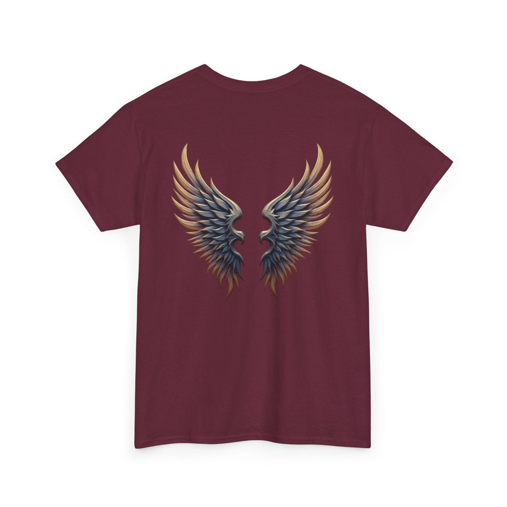 Wings Not Chains Wing T‑Shirt — Angel Wings Graphic Tee