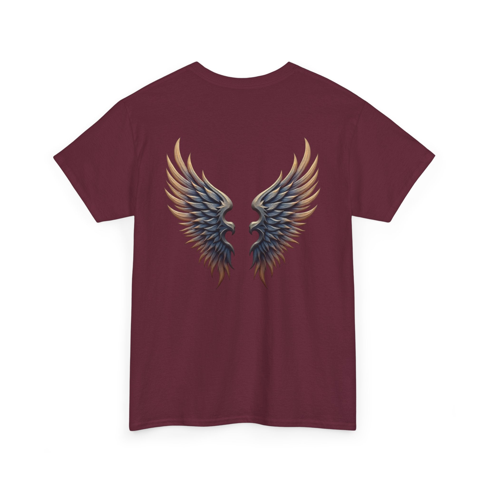 Wings Not Chains Wing T‑Shirt — Angel Wings Graphic Tee