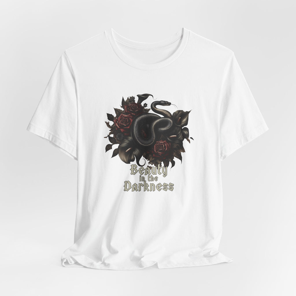 Snake Floral T-Shirt — Beauty in the Darkness Graphic Tee