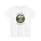 Camp More Stress Less T-Shirt — Outdoor Camping Nature Graphic Tee