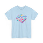 Confidently Me Tee — Retro Pastel Self-Love Graphic T-Shirt