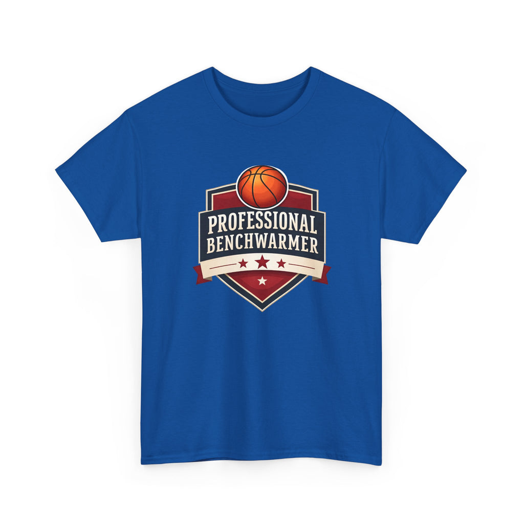Professional Benchwarmer Basketball T-Shirt Funny Sports Graphic Tee