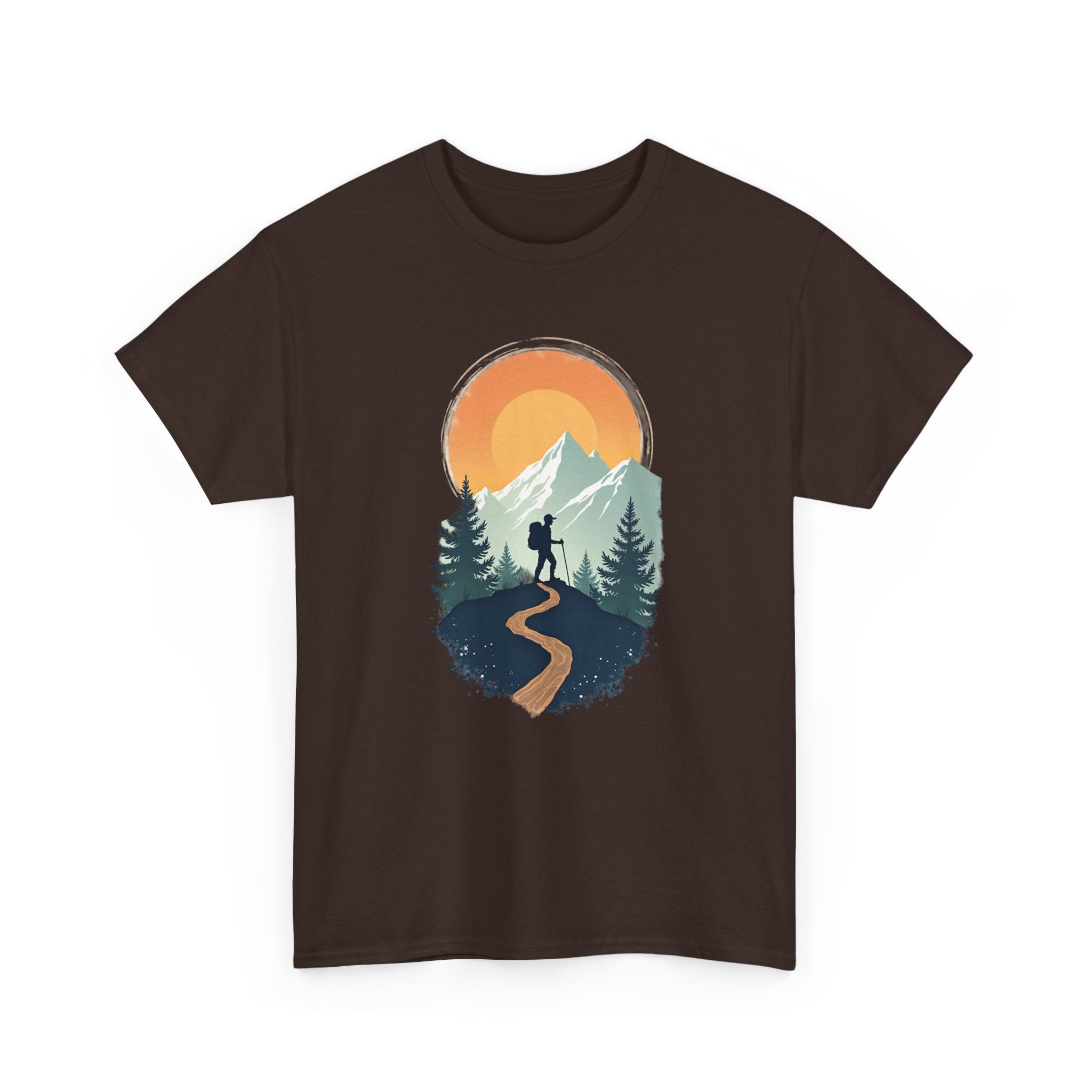 Hiking Adventure T‑Shirt — Mountain Trail Graphic Tee
