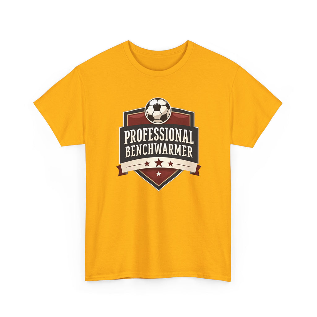 Professional Benchwarmer Soccer T-Shirt Funny Sports Tee