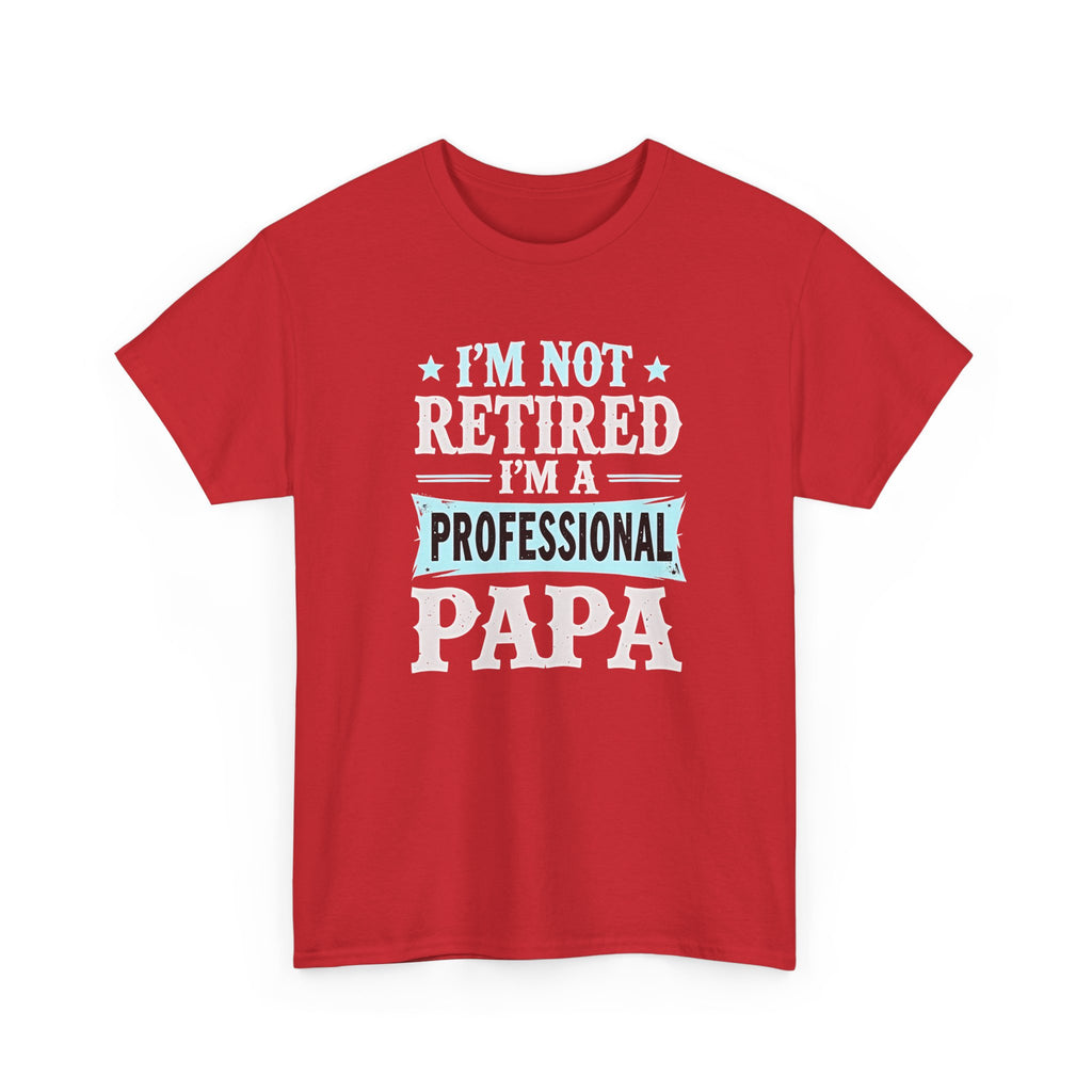 I'm Not Retired I'm A Professional Papa T-Shirt