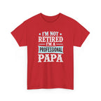 I'm Not Retired I'm A Professional Papa T-Shirt