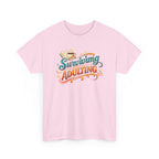 Surviving Adulting T-Shirt — Funny Retro Coffee Graphic Tee for Adults