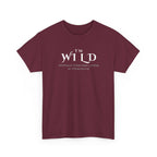 I'm Wild Minimalist Graphic Tee — 'I'm Wild' Text Design