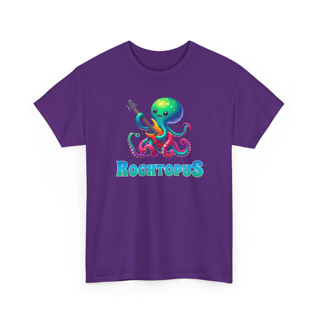 Rocktopus T-Shirt — Cute Octopus Playing Guitar Graphic Tee