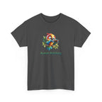 T‑Shirt — Cute Bird with Binoculars "Human Watching" Graphic Tee