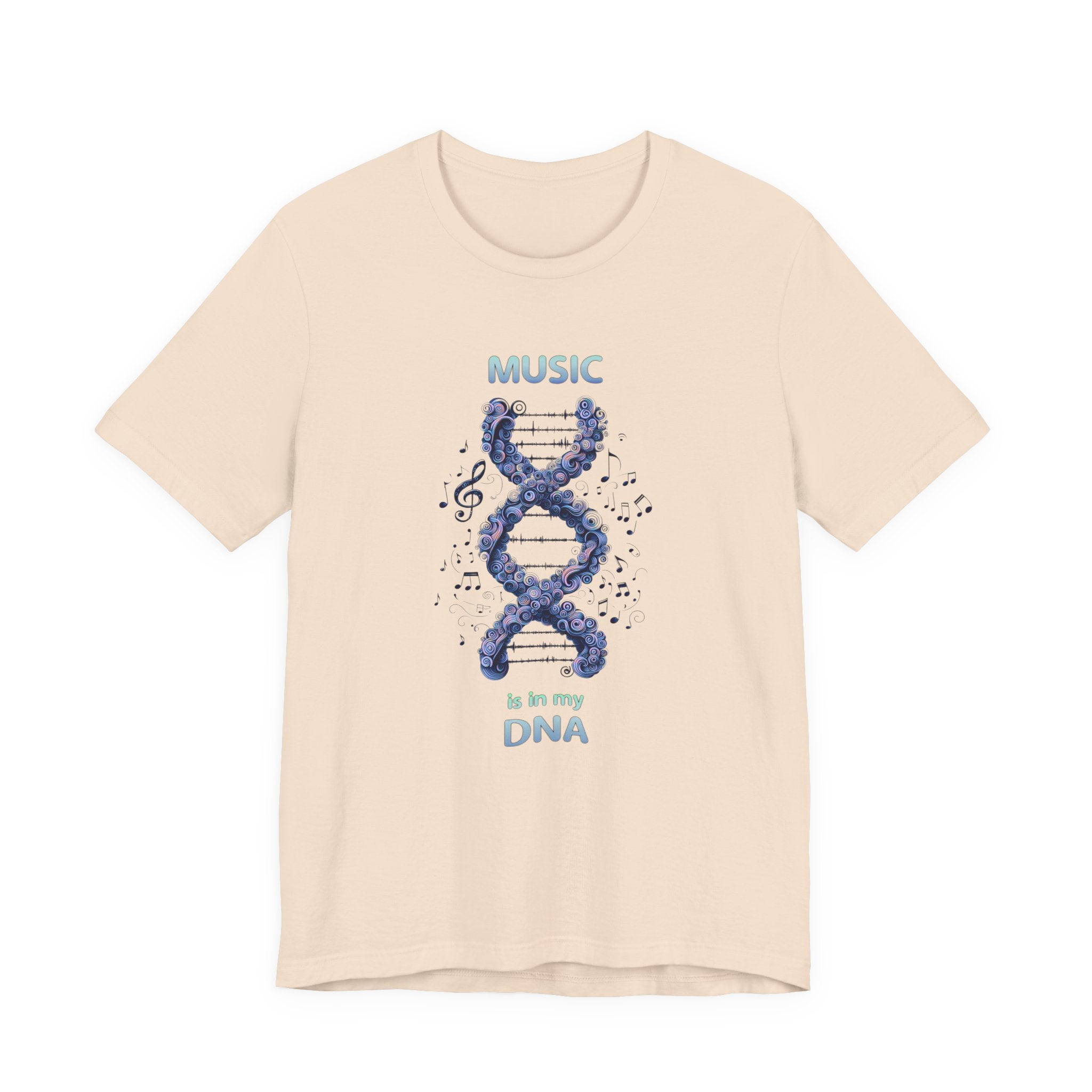 Music Is In My DNA T-Shirt — Music Lover Graphic Tee