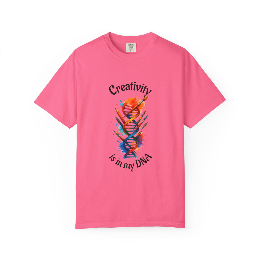 Creativity Is In My DNA T-Shirt — Artistic DNA Graphic Tee