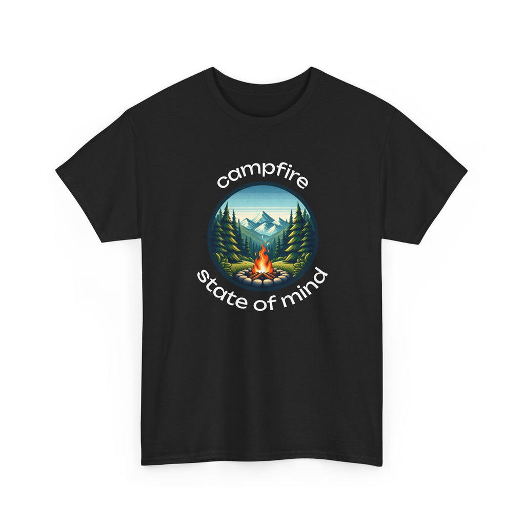 Campfire State of Mind T-Shirt — Outdoor Camping Graphic Tee