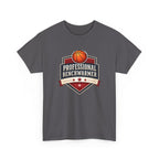 Professional Benchwarmer Basketball T-Shirt Funny Sports Graphic Tee