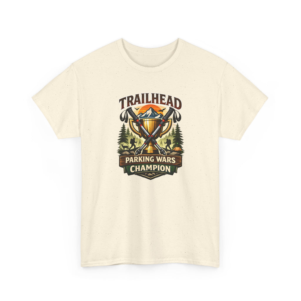 Trailhead 'Parking Wars Champion' T-Shirt — Outdoor Camping Adventure Tee