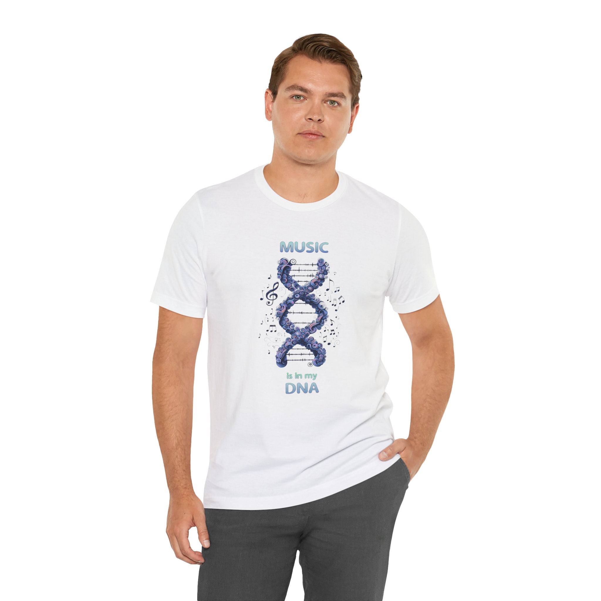Music Is In My DNA T-Shirt — Music Lover Graphic Tee