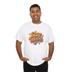 Stay Weird T-Shirt — Retro Rainbow Graphic Tee
