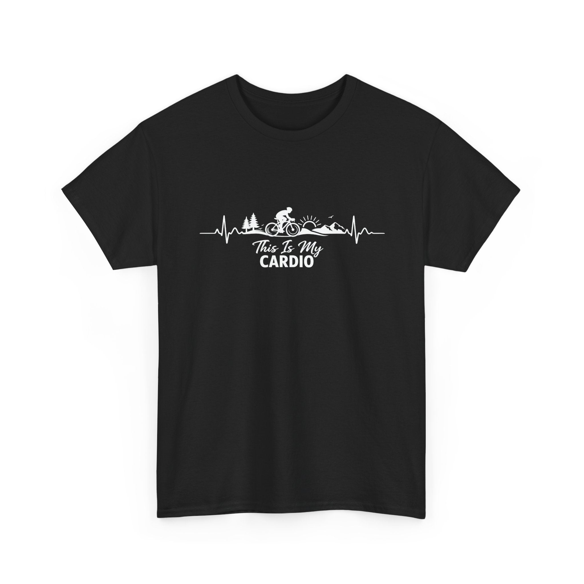 Bike Rider T‑Shirt — "This Is My Cardio" Cycling Tee