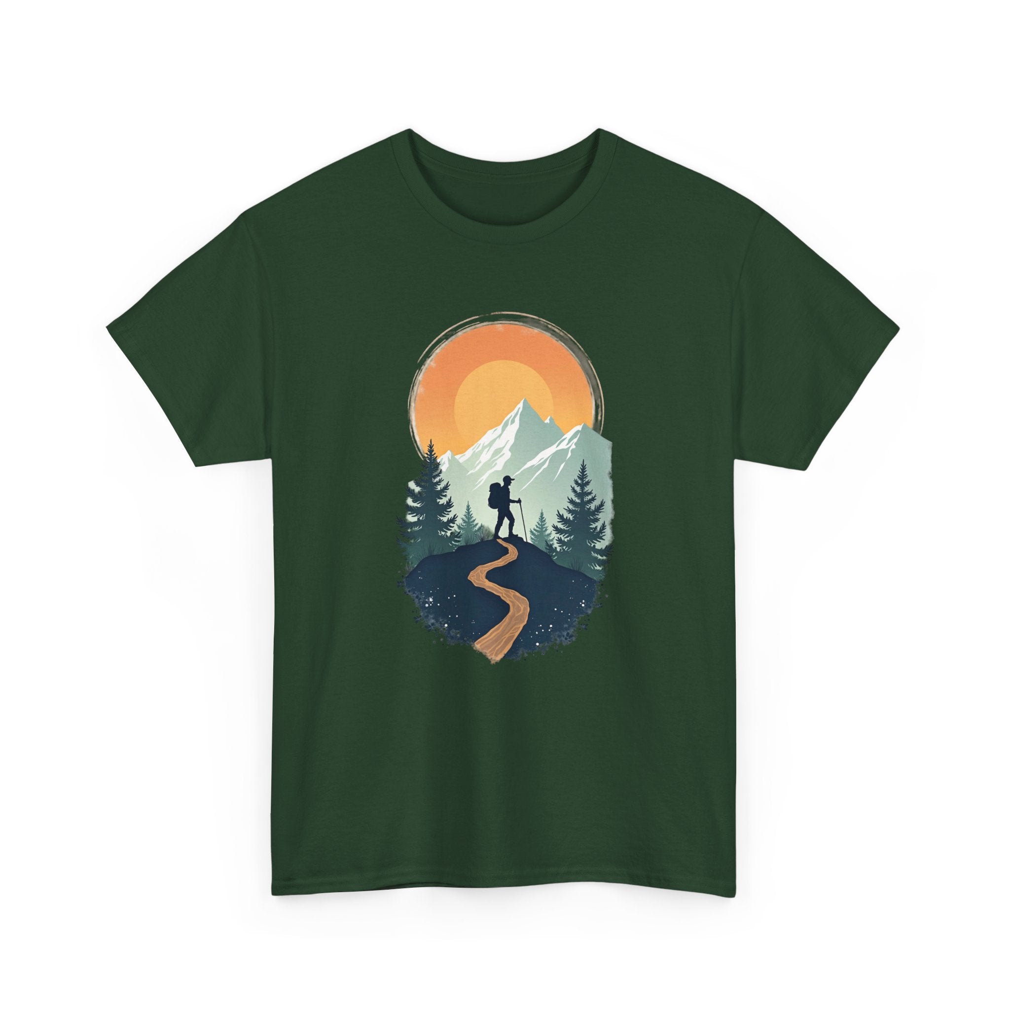 Hiking Adventure T‑Shirt — Mountain Trail Graphic Tee