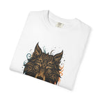 Wolf Head Graphic T-Shirt — Intricate Tribal Wolf Art Tee