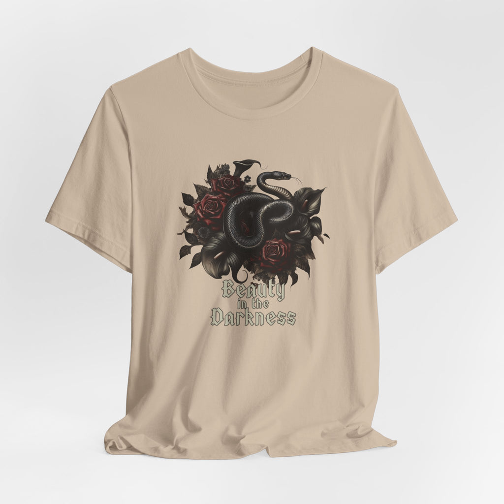 Snake Floral T-Shirt — Beauty in the Darkness Graphic Tee