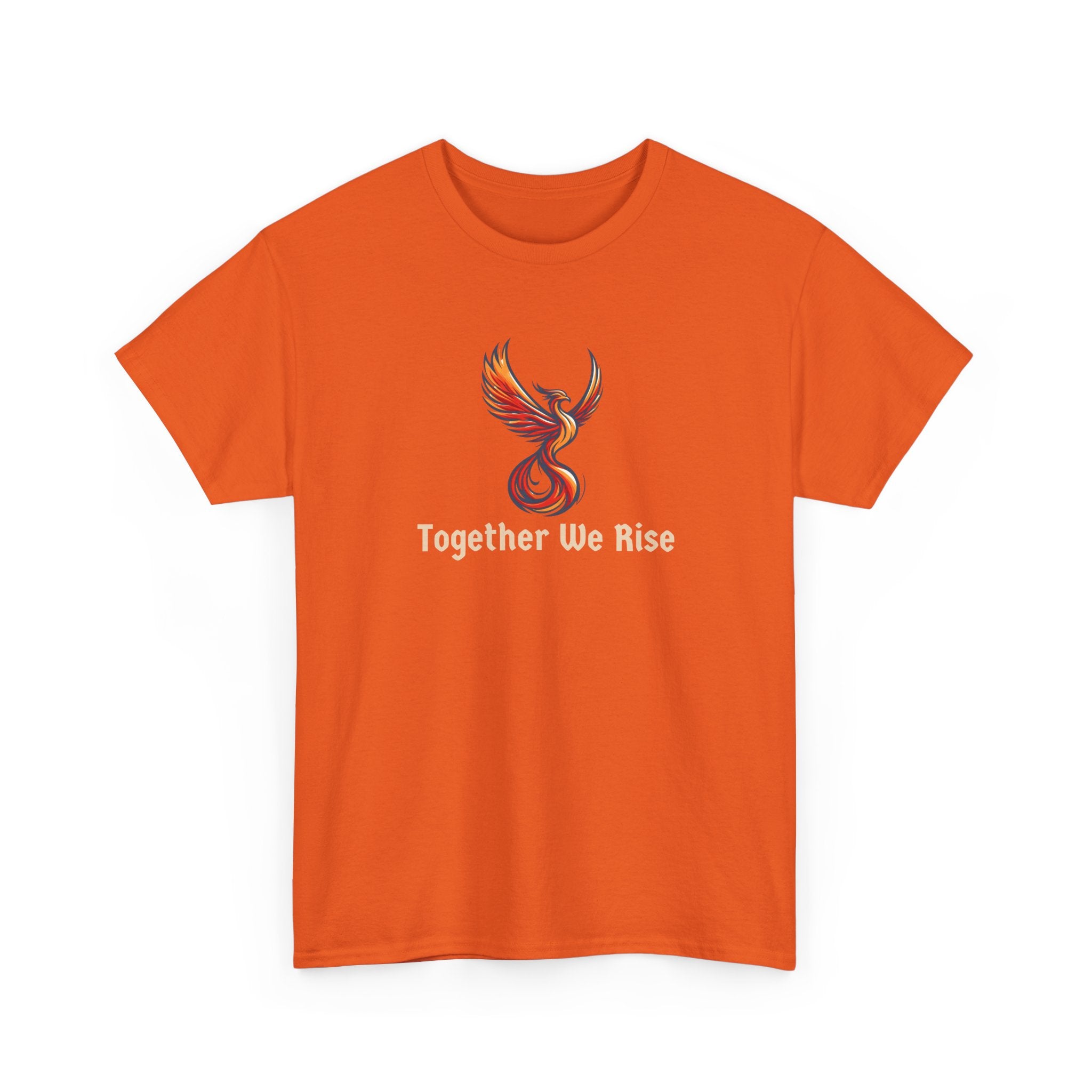 Phoenix Rising T‑Shirt — "Together We Rise" Inspirational Tee