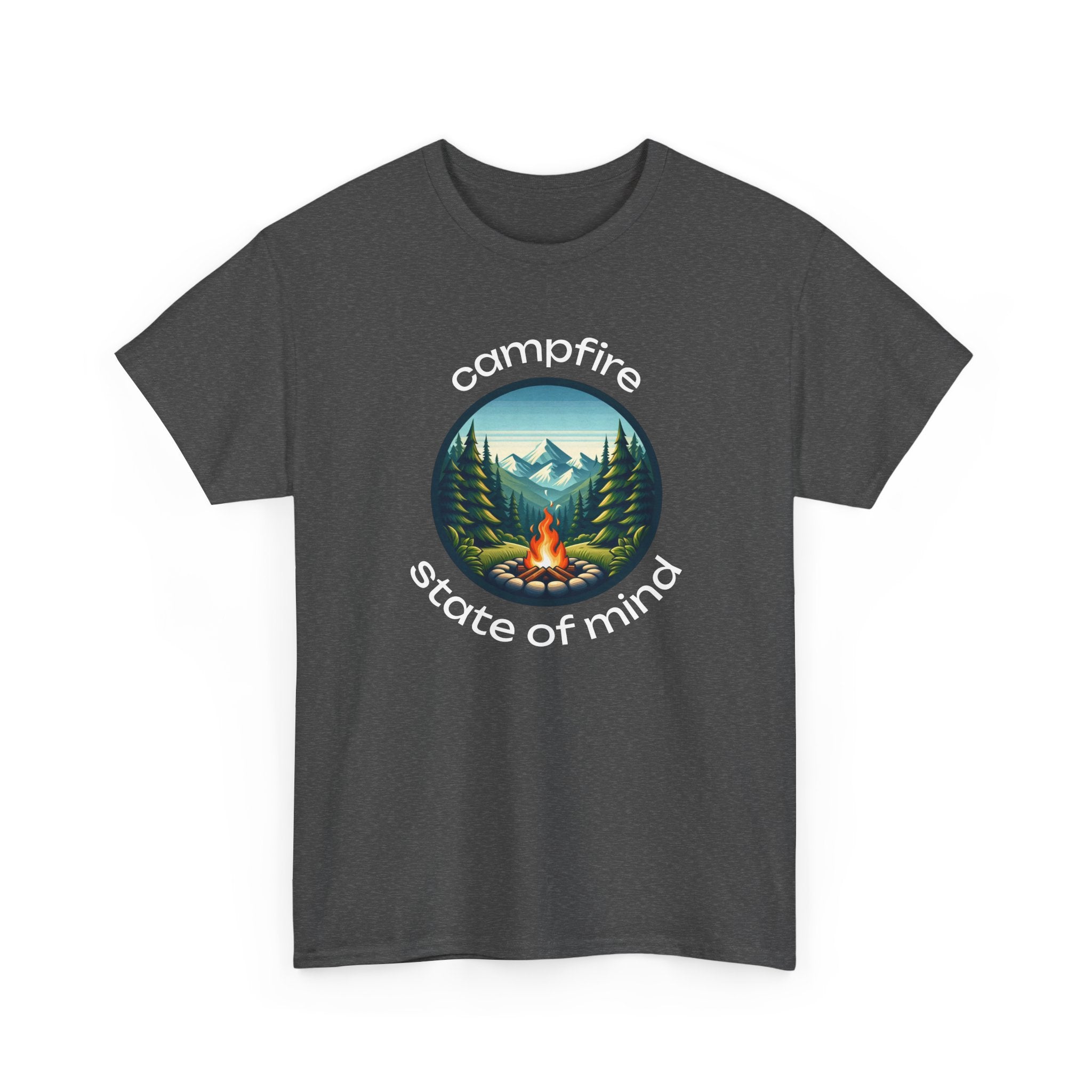 Campfire State of Mind T-Shirt — Outdoor Camping Graphic Tee